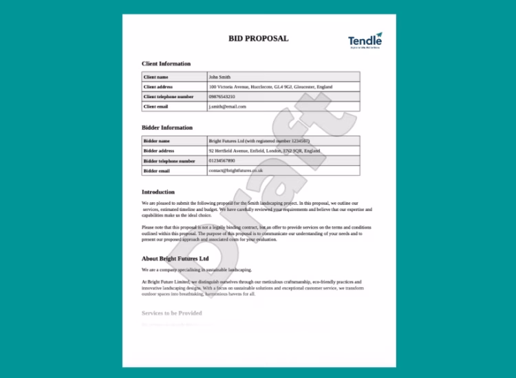 Small Businesses Lose Tenders